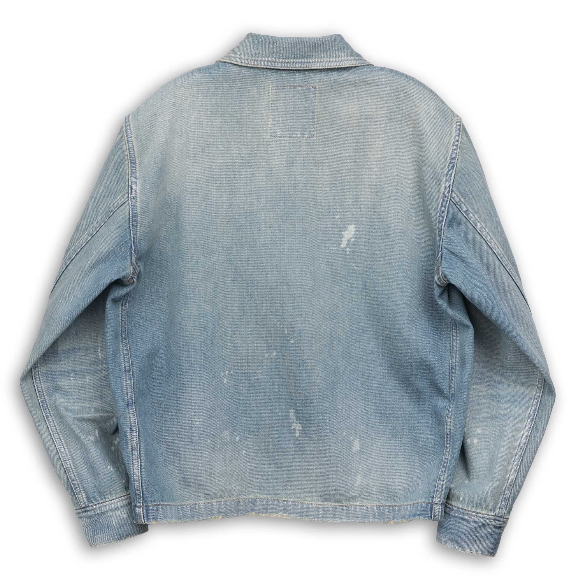 Full Count Denim Sport Jacket Vintage Finish Indigo-Jacket-Clutch Cafe