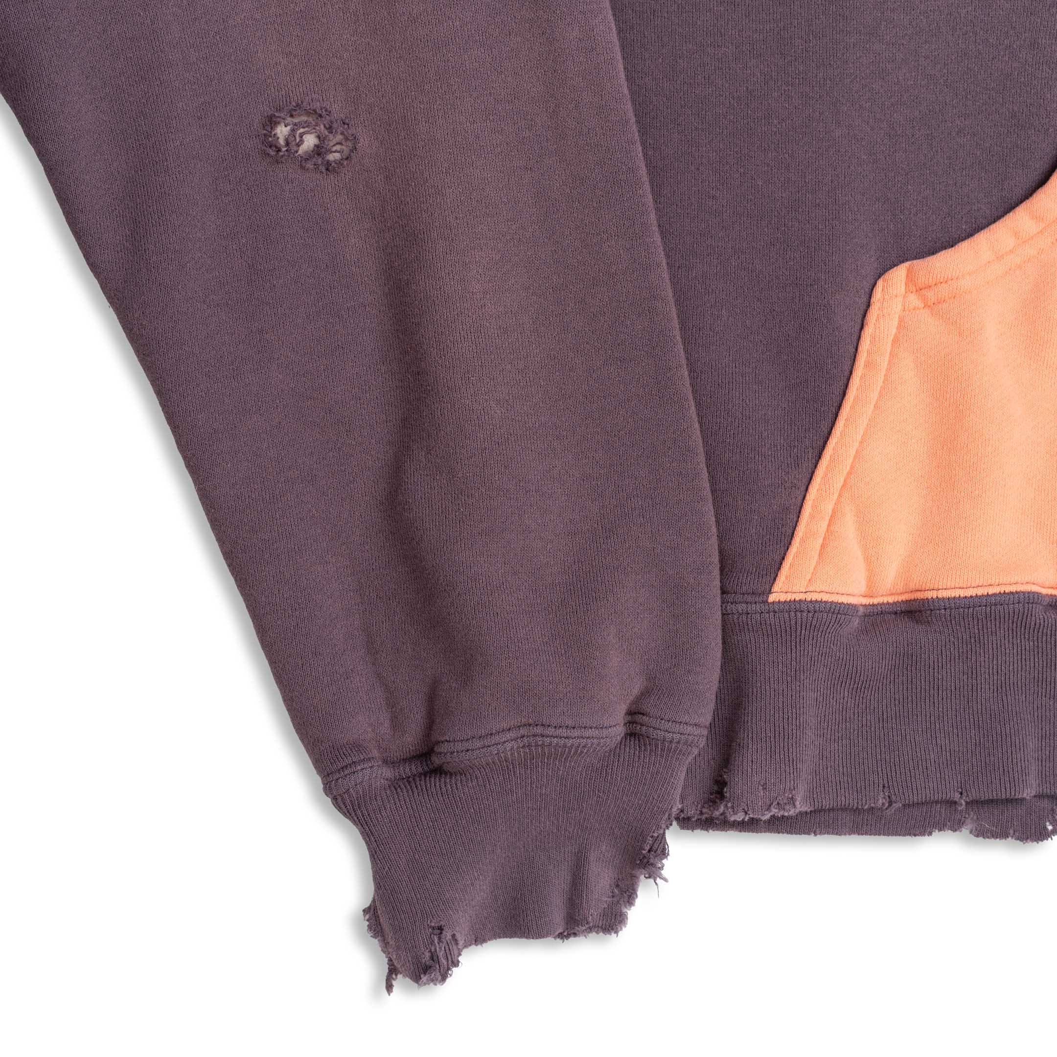 Full Count Double Face Hooded Sweatshirt VF Egg/Pink-Hooded Sweatshirt-Clutch Cafe