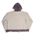 Full Count Double Face Hooded Sweatshirt VF Grey/Egg-Hooded Sweatshirt-Clutch Cafe