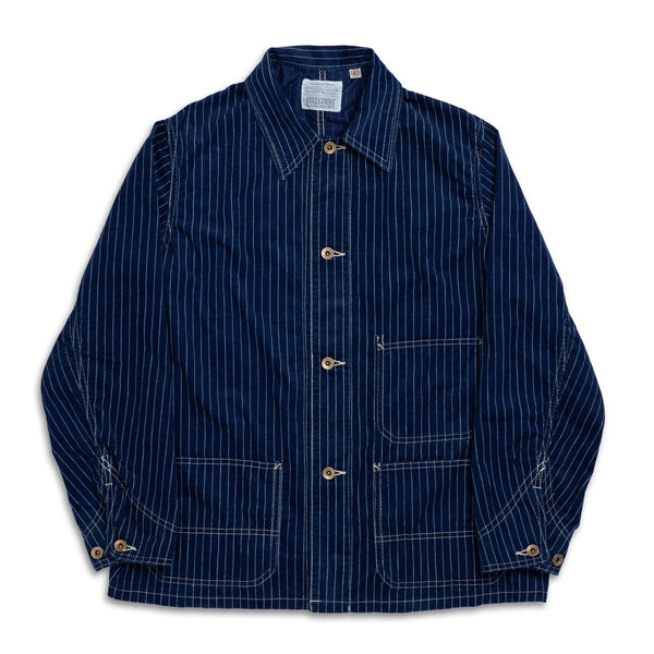 Full Count Indigo Wabash Corduroy Chore Jacket Indigo-Jacket-Clutch Cafe