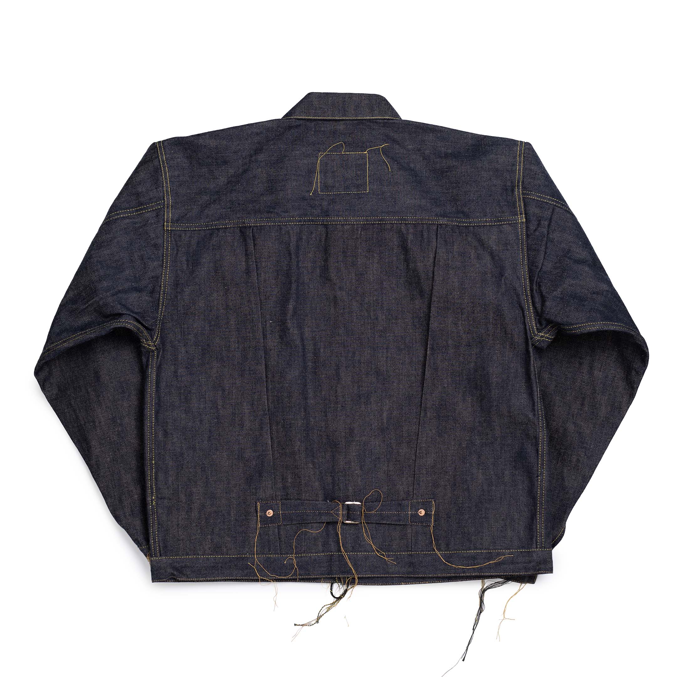 Full Count S2107 WWII Brown Cotton Denim Jacket-Denim Jacket-Clutch Cafe