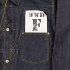 Full Count S2107 WWII Brown Cotton Denim Jacket-Denim Jacket-Clutch Cafe