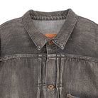 Full Count S2107 WWII Model 11.5oz Denim Jacket HW 'Master Of Reality' Black-Clutch Cafe