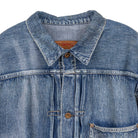 Full Count S2107 WWII Model 11.5oz Denim Jacket HW 'Master Of Reality' Indigo-Clutch Cafe