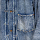 Full Count S2107 WWII Model 11.5oz Denim Jacket HW 'Master Of Reality' Indigo-Clutch Cafe