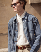 Full Count S2107 WWII Model 11.5oz Denim Jacket HW 'Master Of Reality' Indigo-Clutch Cafe