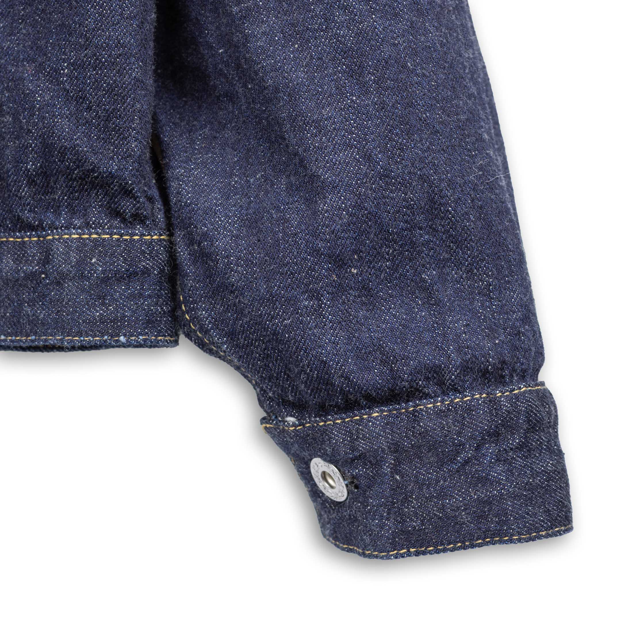 Full Count S2107SSW WWII Model 11.5oz Denim Jacket Indigo-Denim Jacket-Clutch Cafe