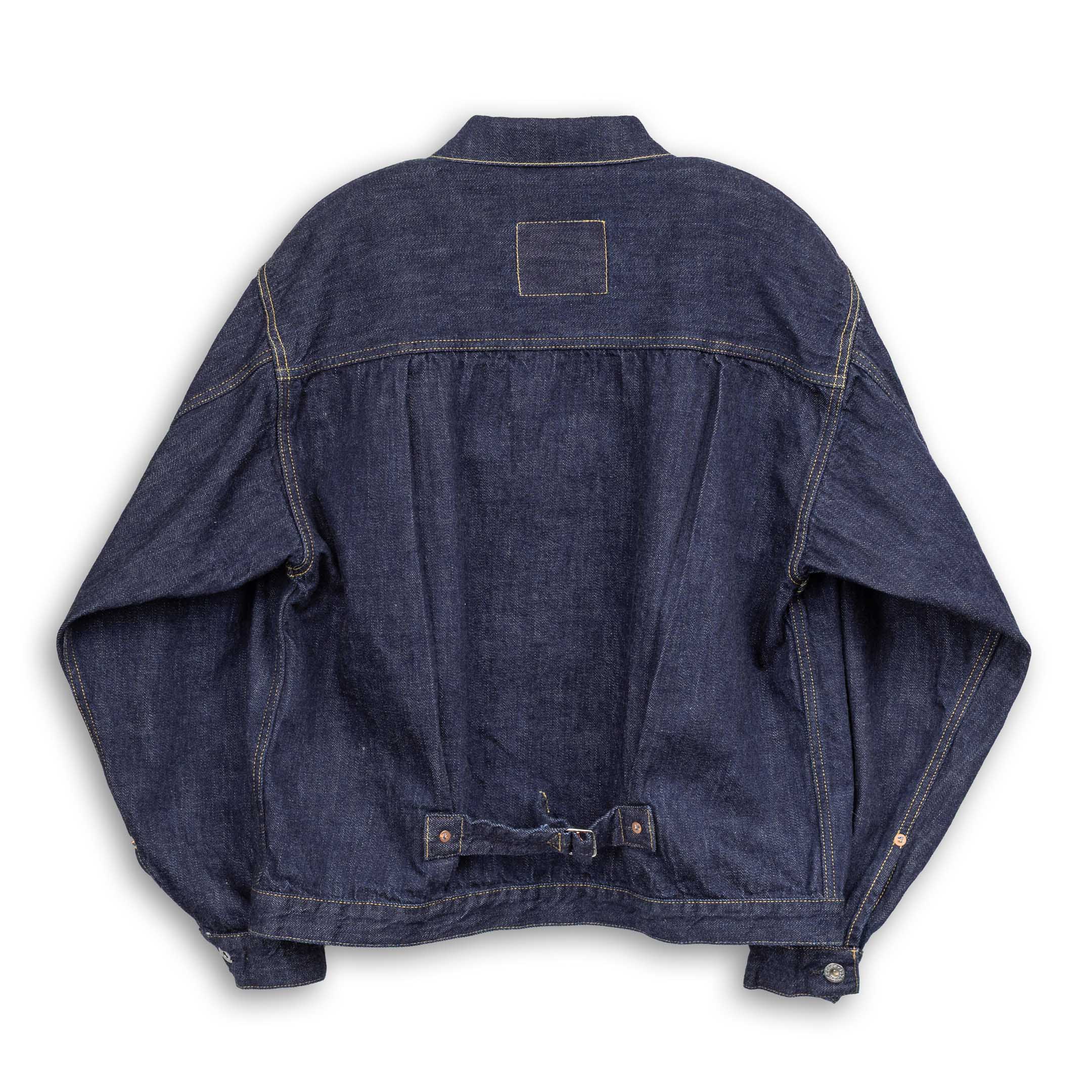 Full Count S2107SSW WWII Model 11.5oz Denim Jacket Indigo-Denim Jacket-Clutch Cafe