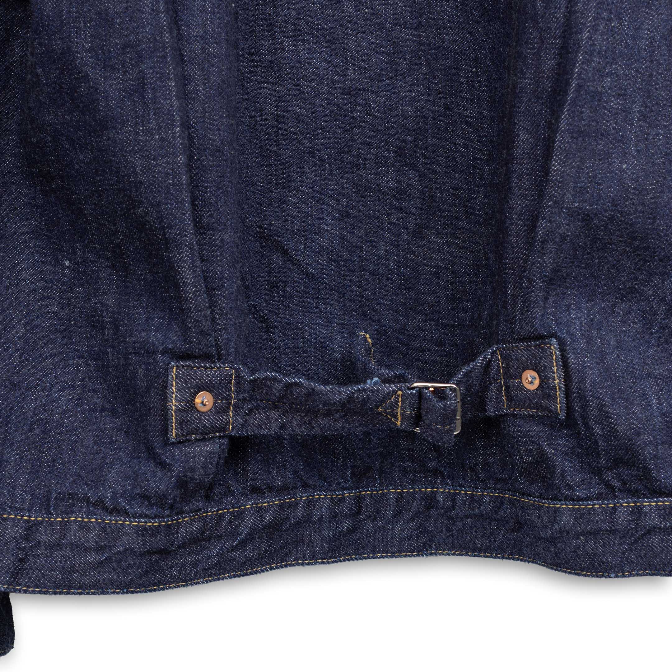 Full Count S2107SSW WWII Model 11.5oz Denim Jacket Indigo-Denim Jacket-Clutch Cafe