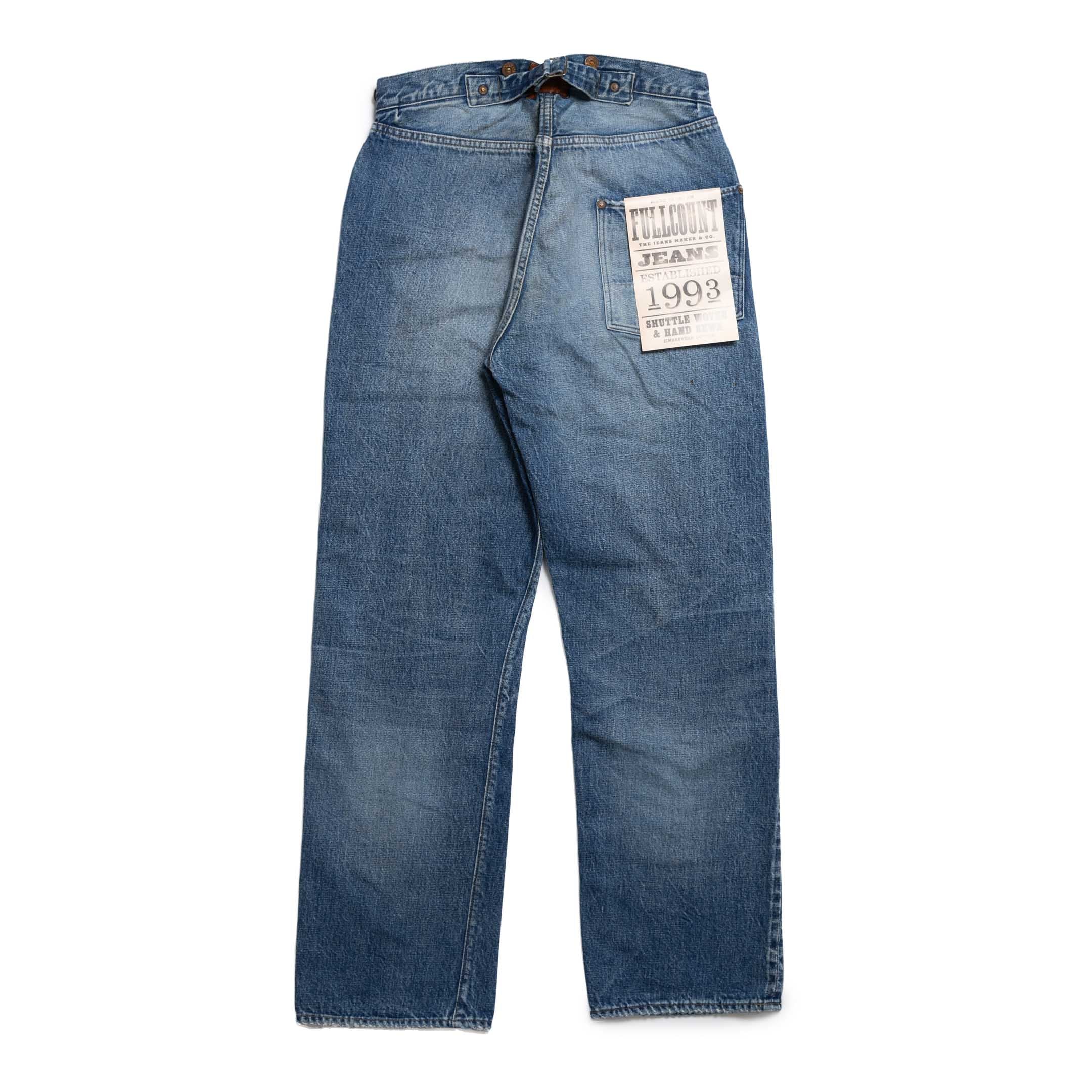 Full Count Son of the Soil Denim Jean-Jeans-Clutch Cafe-selvage denim-selfedge denim