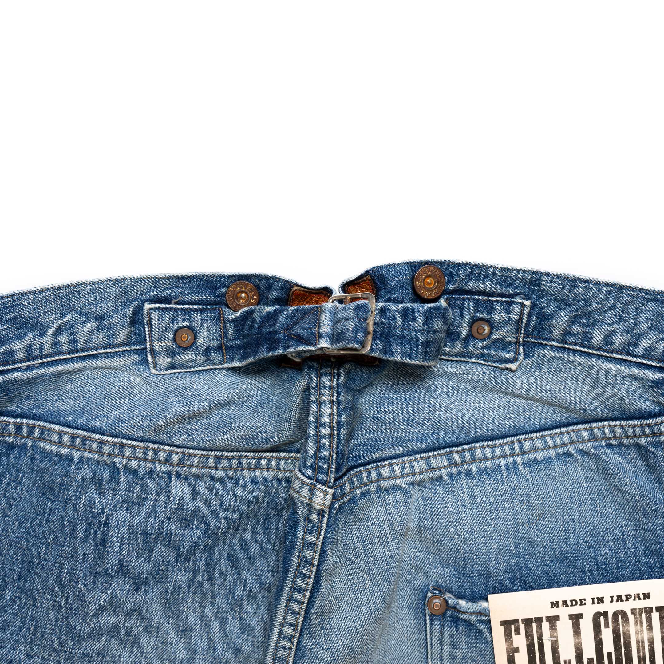 Full Count Son of the Soil Denim Jean-Jeans-Clutch Cafe-selvage denim-selfedge denim