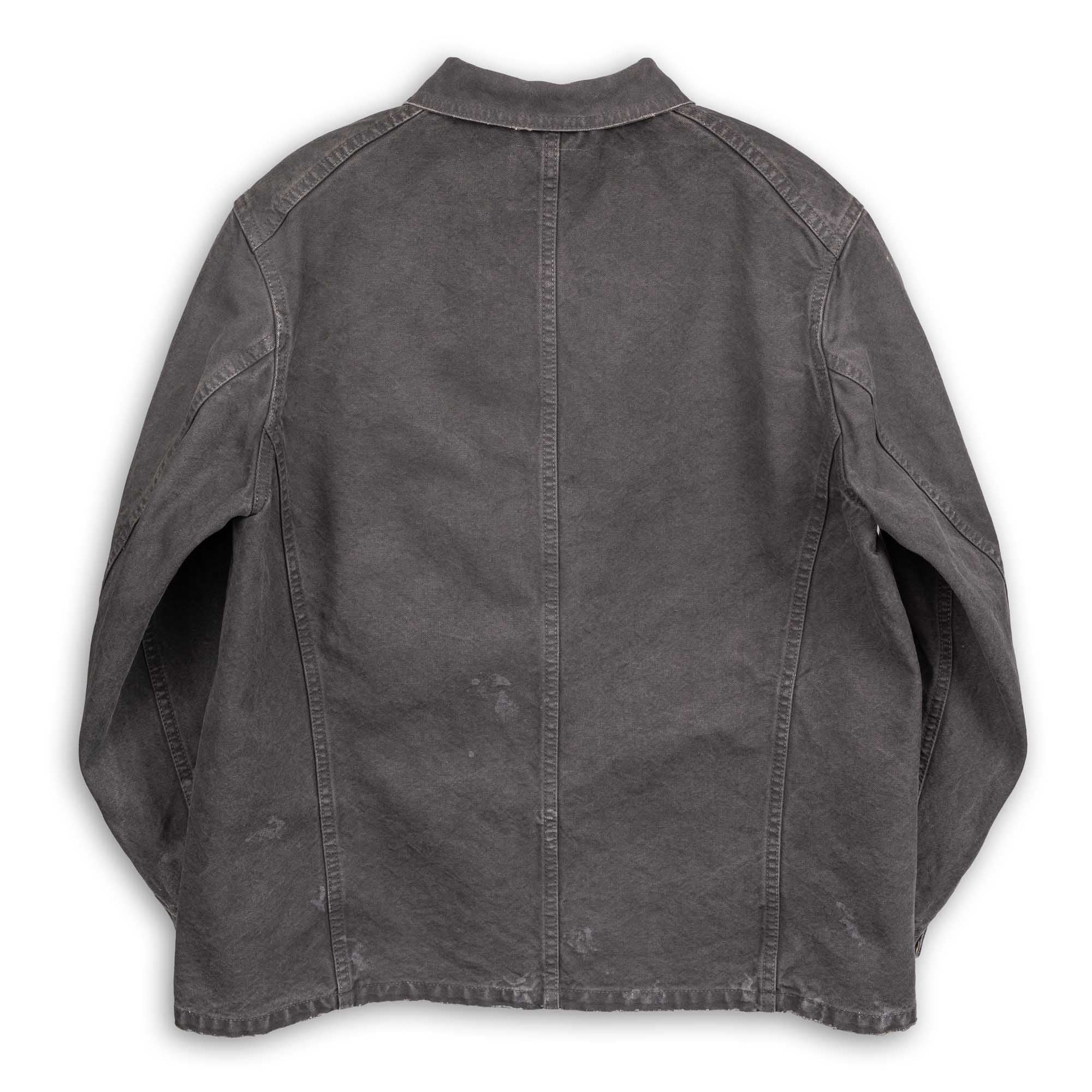 Full Count Tent Cloth Chore Jacket VE (Vintage Effect) Black-Jacket-Clutch Cafe