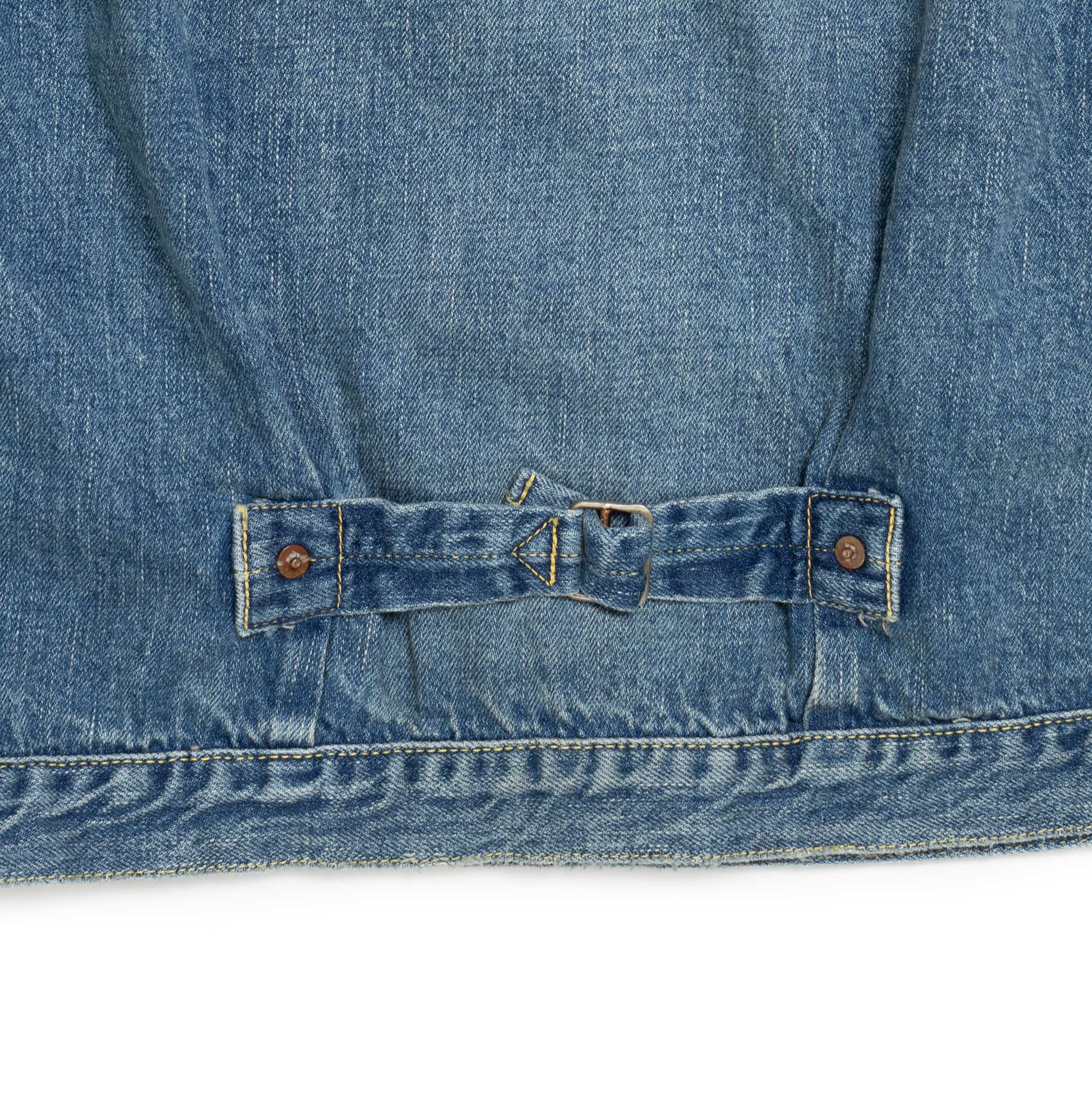 Full Count Type 1 Denim Jacket Dartford 'Super Smooth'-denim jacket-Clutch Cafe