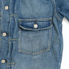 Full Count Type 1 Denim Jacket Dartford 'Super Smooth'-denim jacket-Clutch Cafe