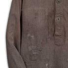 Full Count US Army Covert Chambray Pullover Shirt VE (Vintage Effect) Black-Shirt-Clutch Cafe