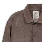 Full Count US Army Covert Chambray Pullover Shirt VE (Vintage Effect) Black-Shirt-Clutch Cafe
