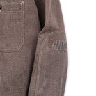 Full Count US Army Triple Stitch Covert Chambray Shirt VE (Vintage Effect) Black-Shirt-Clutch Cafe