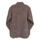 Full Count US Army Triple Stitch Covert Chambray Shirt VE (Vintage Effect) Black-Shirt-Clutch Cafe