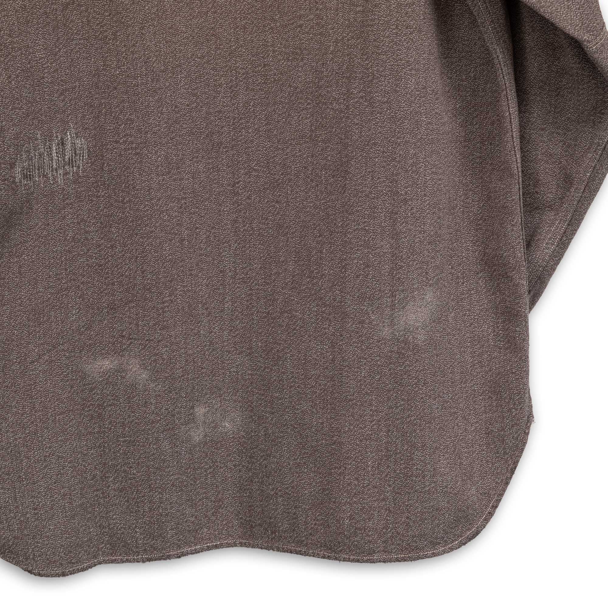 Full Count US Army Triple Stitch Covert Chambray Shirt VE (Vintage Effect) Black-Shirt-Clutch Cafe