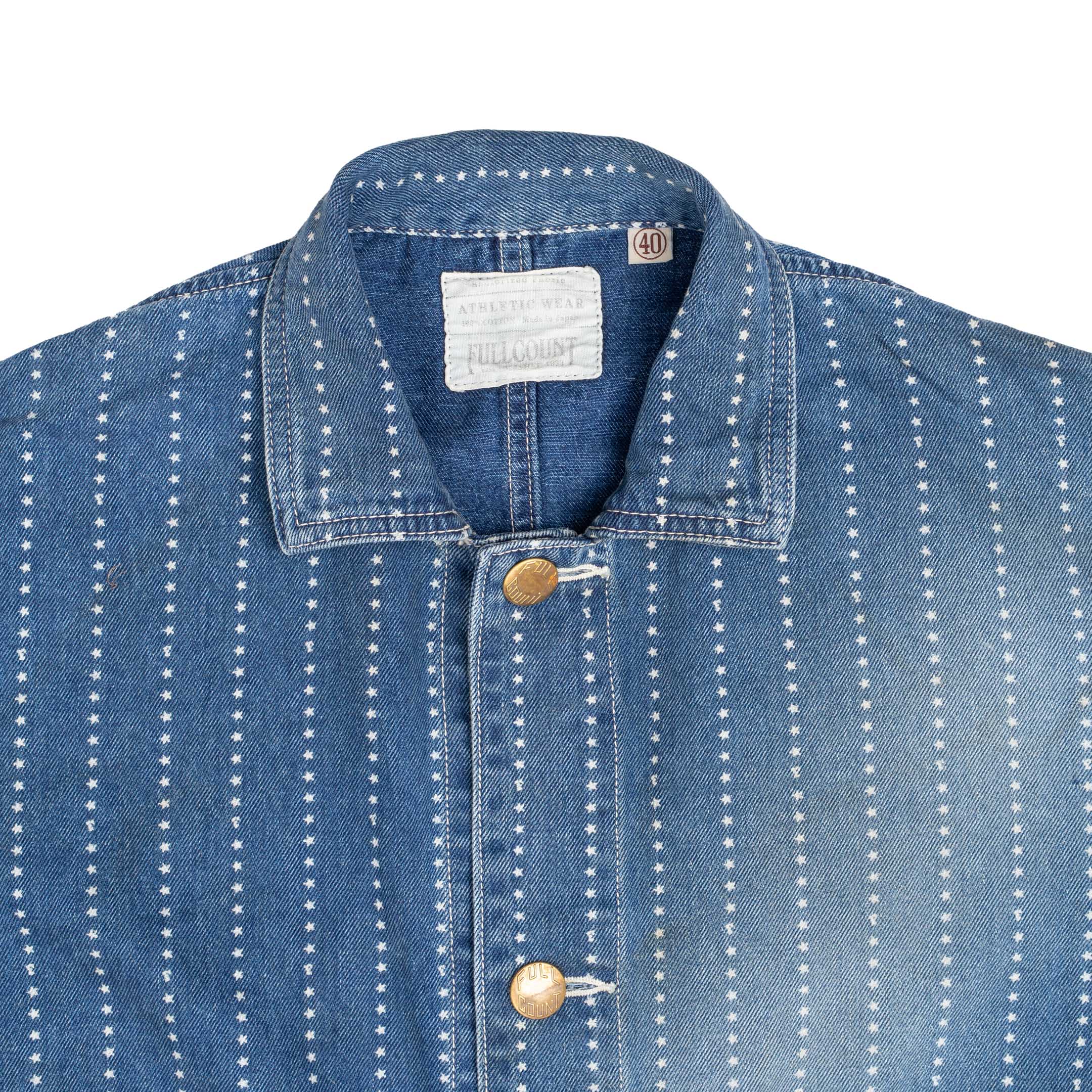 Full Count Wabash Chore Jacket Vintage Wash-Jacket-Clutch Cafe