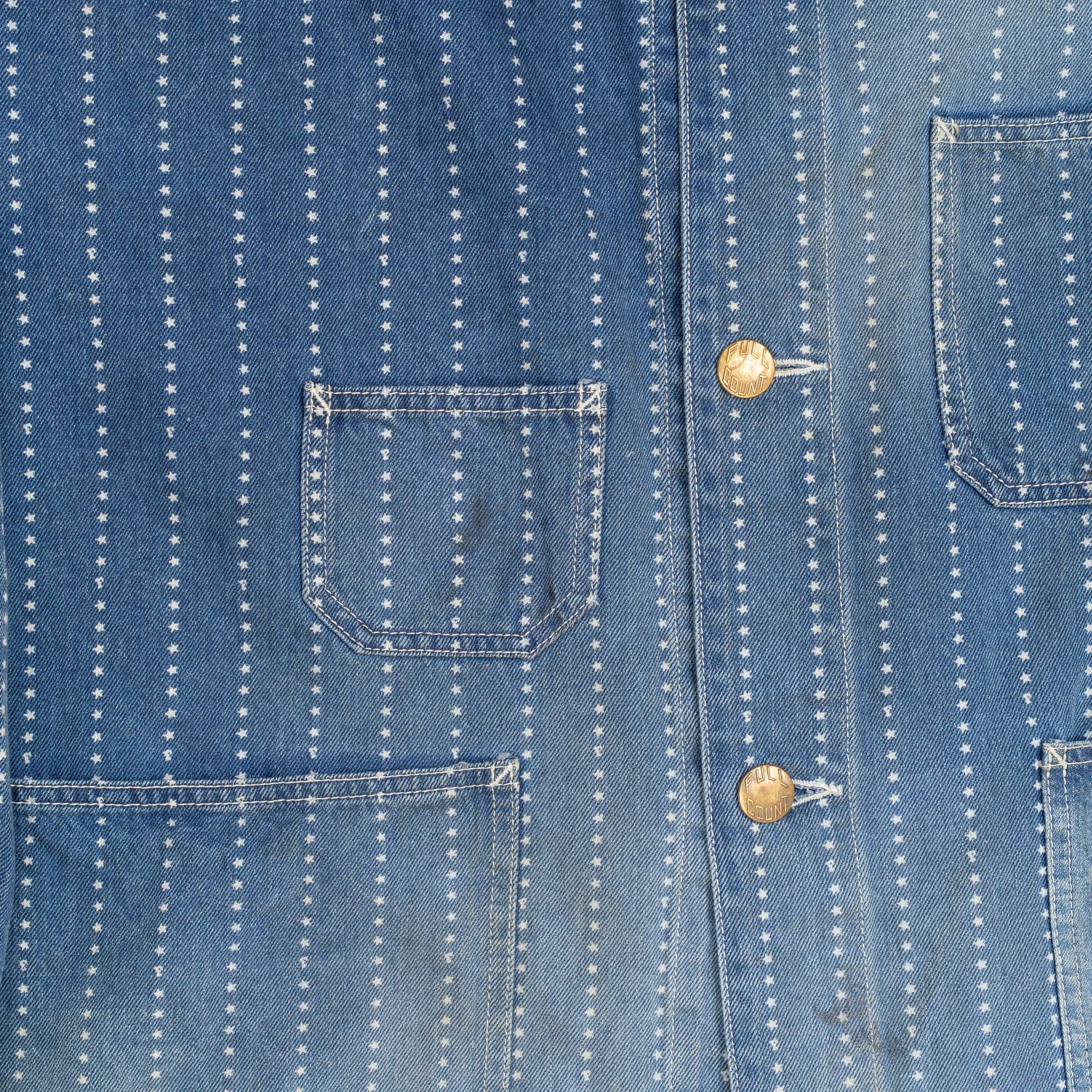 Full Count Wabash Chore Jacket Vintage Wash-Jacket-Clutch Cafe