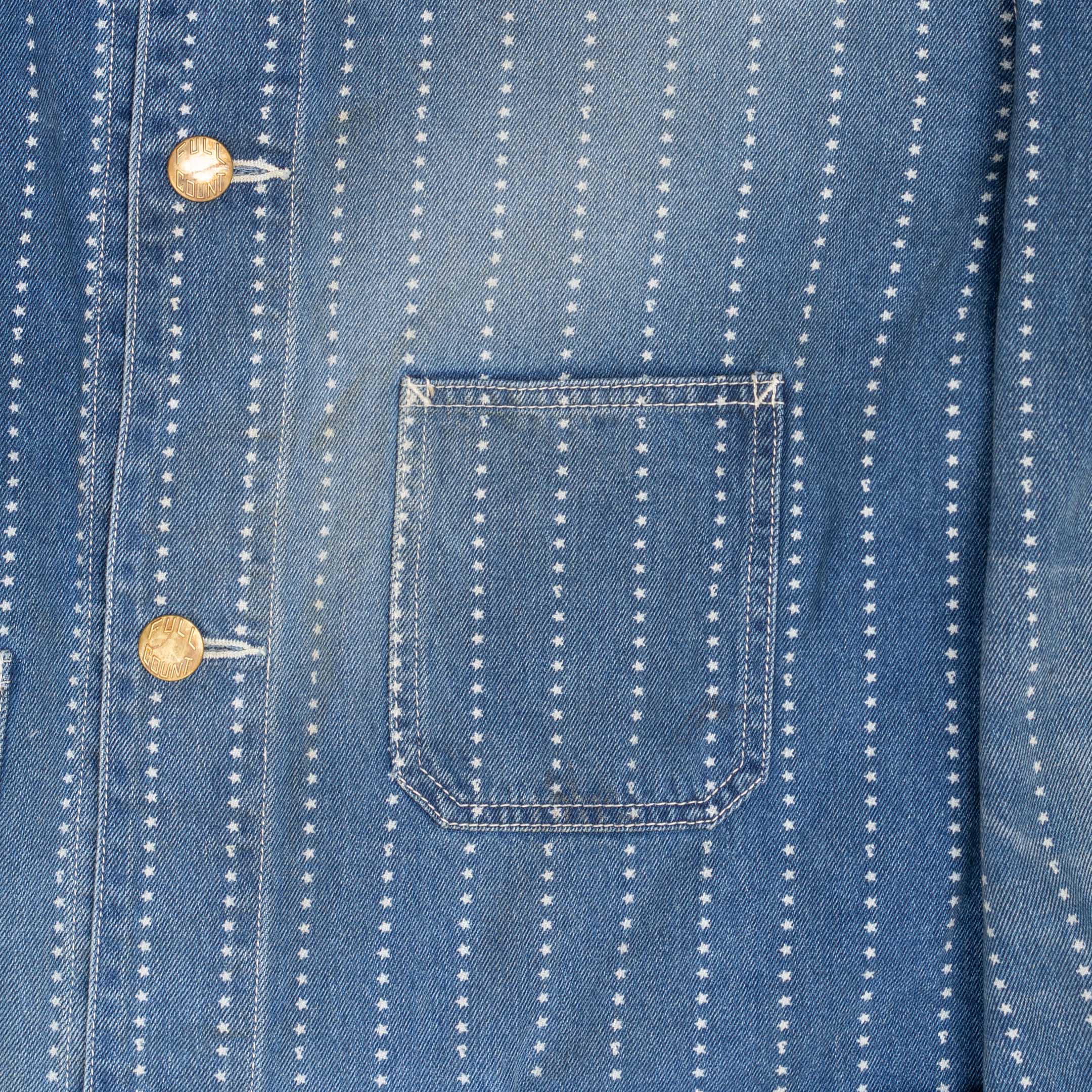 Full Count Wabash Chore Jacket Vintage Wash-Jacket-Clutch Cafe