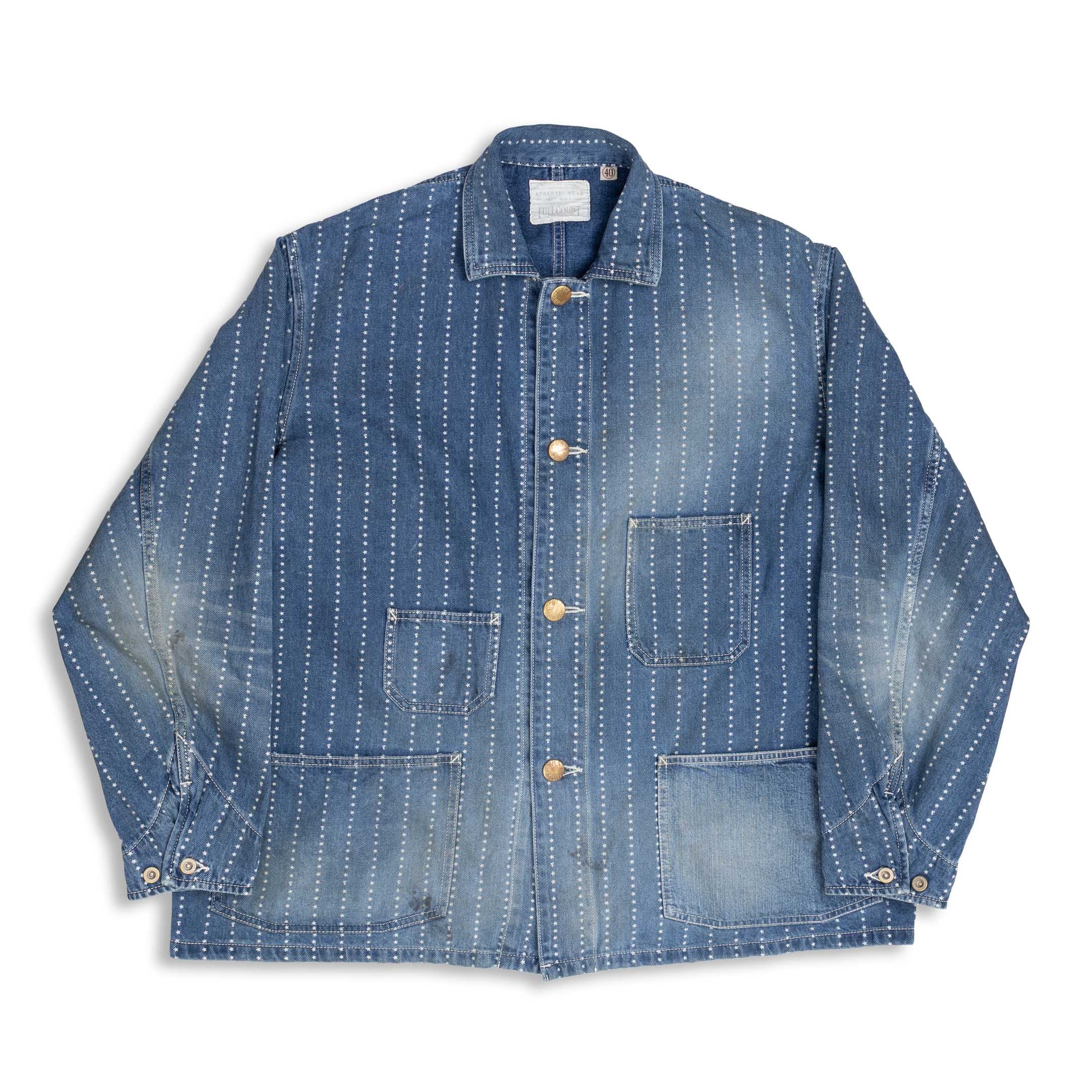 Full Count Wabash Chore Jacket Vintage Wash-Jacket-Clutch Cafe