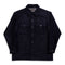 Full Count Wool CPO Shirt Navy-Shirt-Clutch Cafe