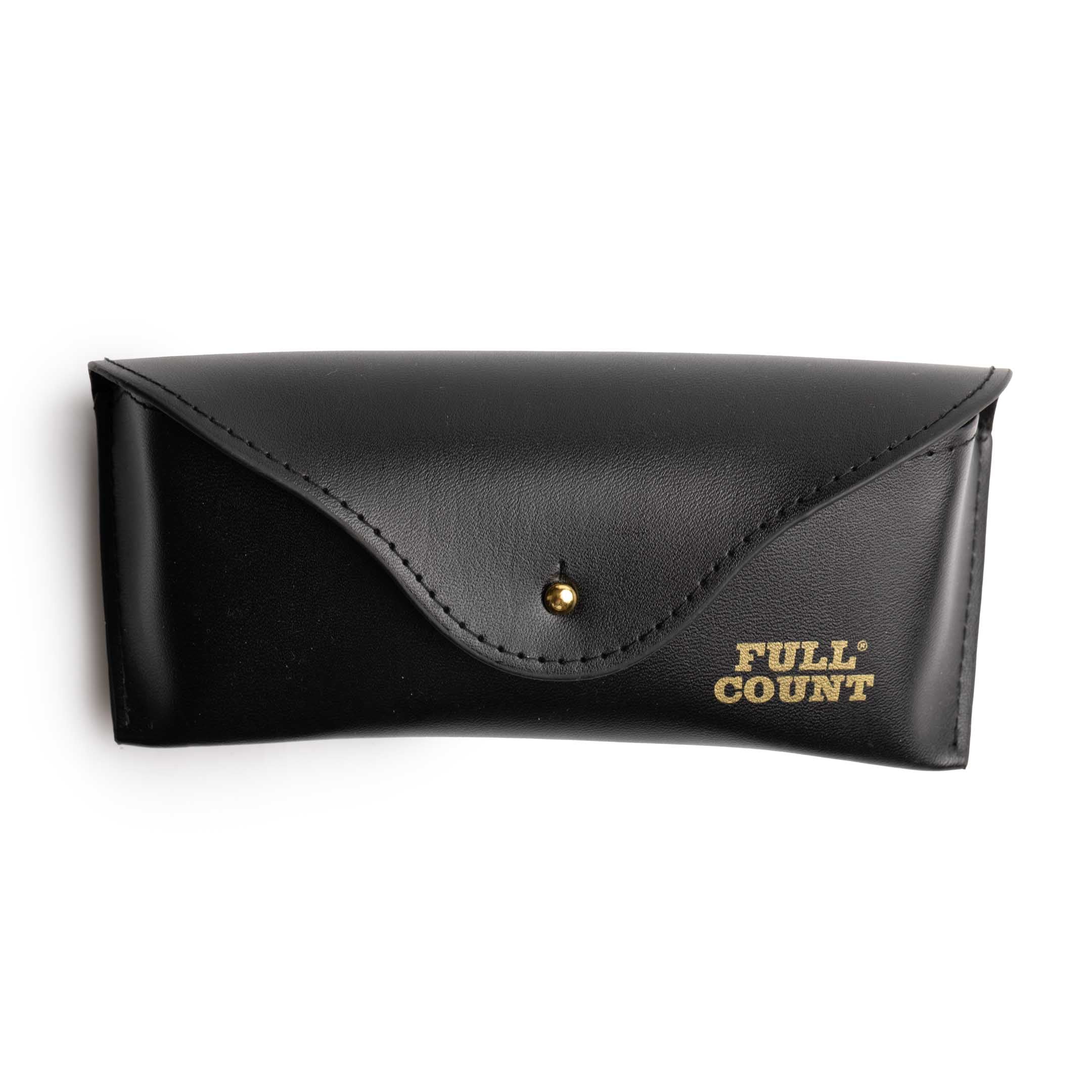 Full Count x Kaneko Optical 'Old Parisien' Sunglasses Black x Black-Sunglasses-Clutch Cafe