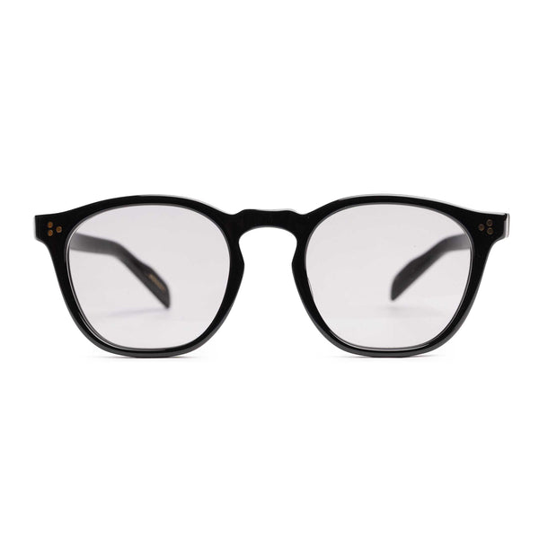 Full Count x Kaneko Optical 'Old Parisien' Sunglasses Black x Black-Sunglasses-Clutch Cafe