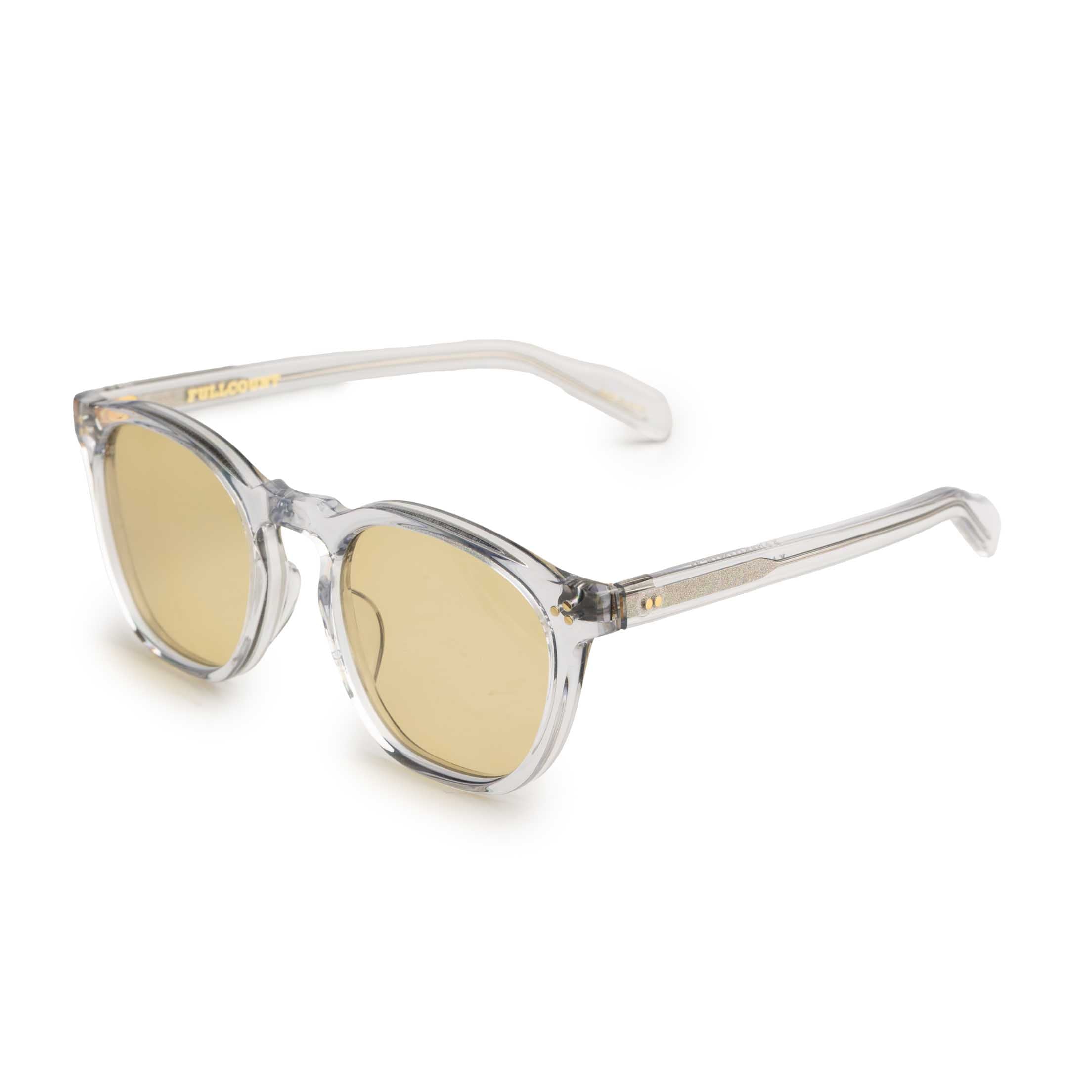 Full Count x Kaneko Optical 'Old Parisien' Sunglasses Clear/Blue-Sunglasses-Clutch Cafe