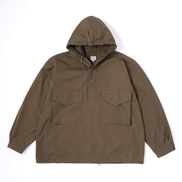 Gold Ventile Italian Military Parka Olive-Jacket-Clutch Cafe