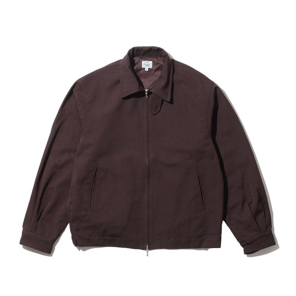 Gold by Toyo Enterprise Wool Gabardine Work Jacket Brown