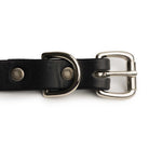 HTC Belt Black Leather w/ Silver Studs & Turquoise Stones (SN32 TQ 0.75)-Belt-Clutch Cafe