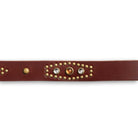 HTC Belt Stadium Stone Brown/Brass w/Amber/Clear Stone-Belt-Clutch Cafe