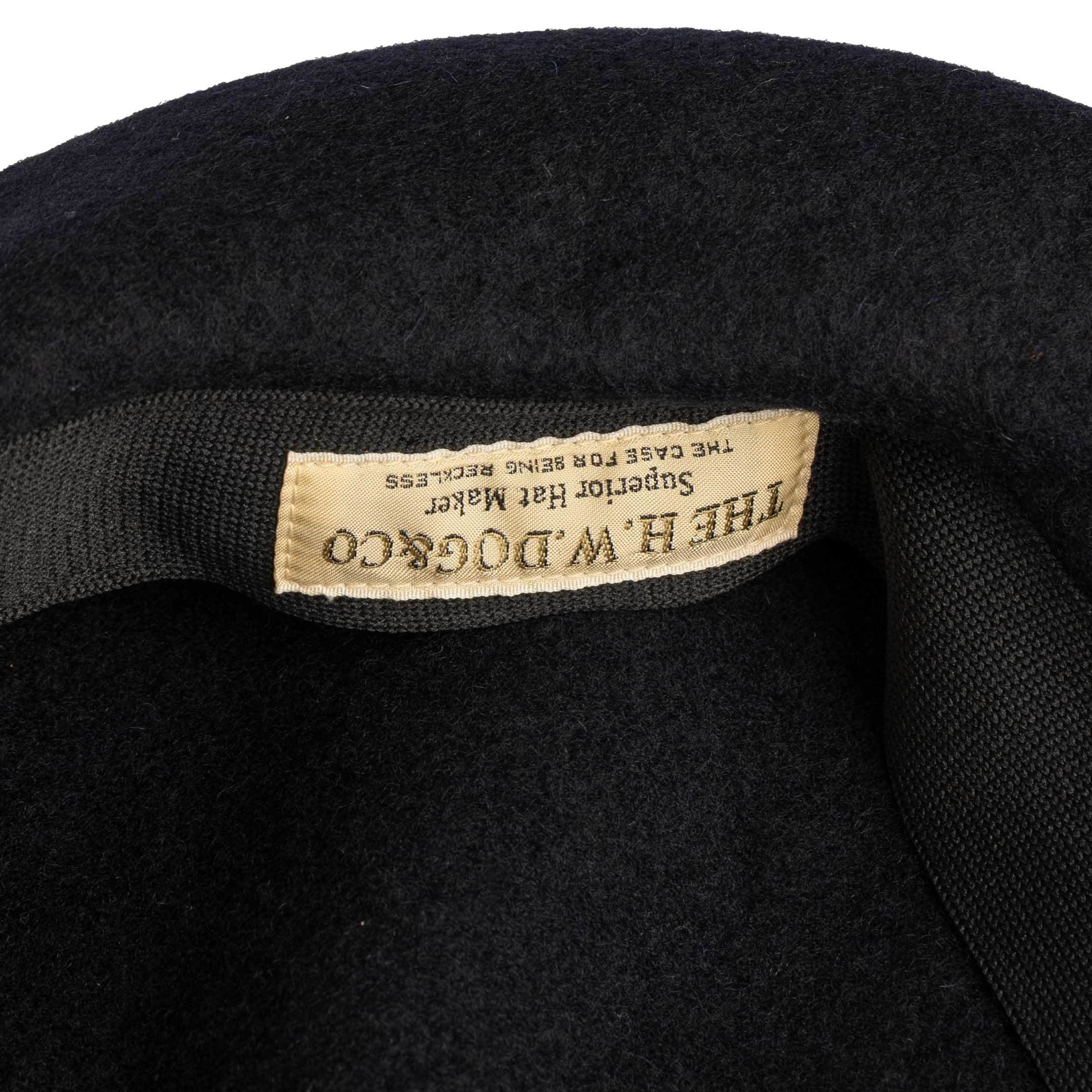 H.W. Dog Basic Beret Navy-Beret-Clutch Cafe