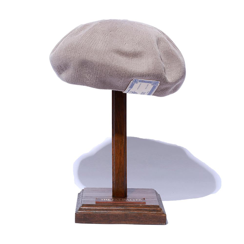 H.W. Dog Cotton Club Basic Beret L. Grey-Clutch Cafe