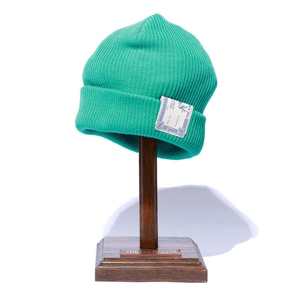 H.W. Dog Cotton D-Watch Cap Green-Clutch Cafe