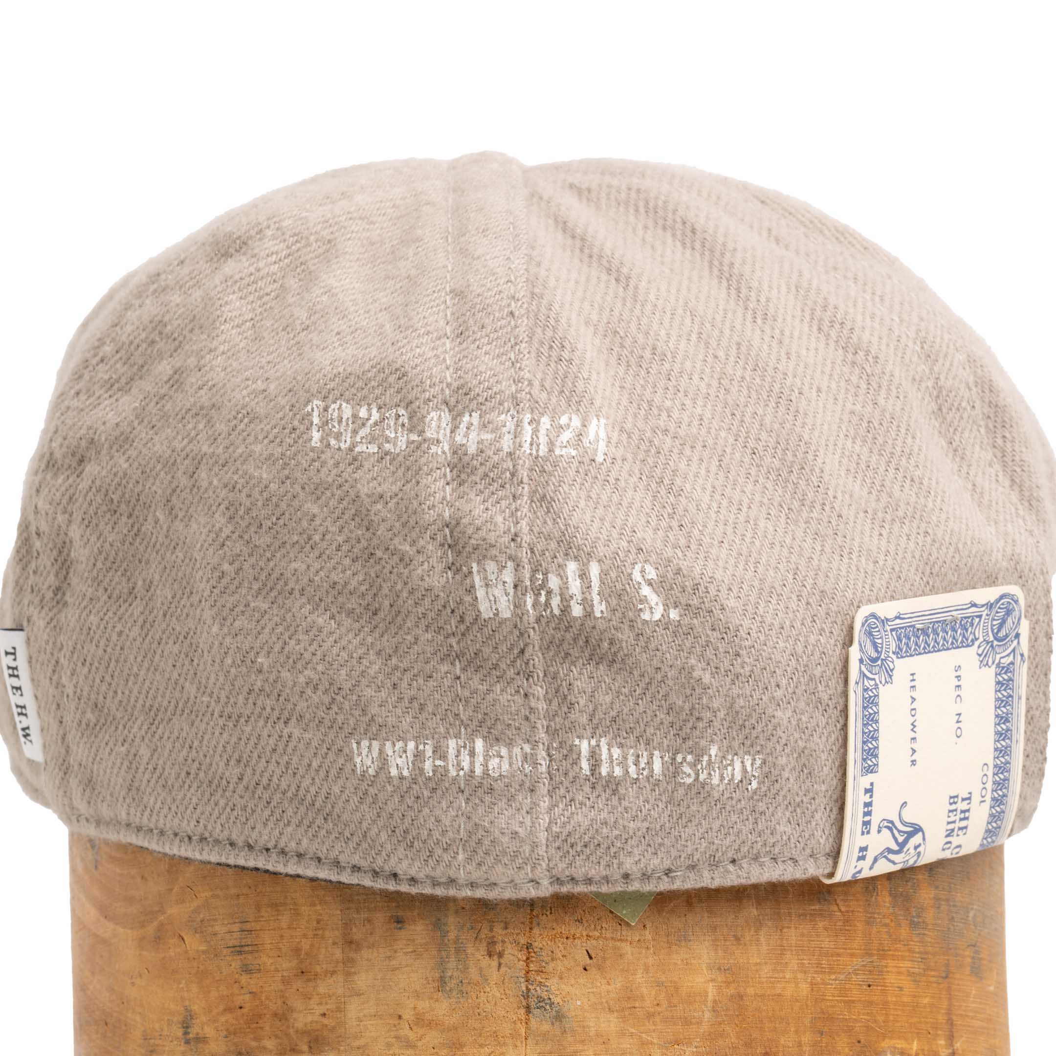 H.W. Dog Railroad Cap Grey-Cap-Clutch Cafe