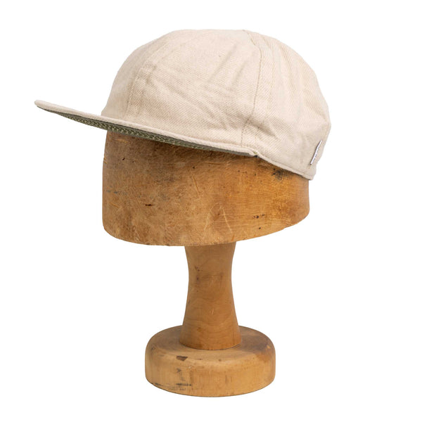 H.W. Dog Railroad Cap Natural-Cap-Clutch Cafe