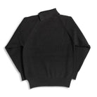 Haversack 10G Single Rib High Neck Sweater Black-Knitwear-Clutch Cafe