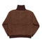 Haversack 5G Pile Zip Sweater Brown-Cardigan-Clutch Cafe