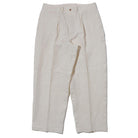 Haversack 60 Linen Poplin Wide Pants Beige-Trousers-Clutch Cafe