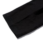 Haversack 60 Linen Poplin Wide Pants Black-Trousers-Clutch Cafe