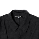 Haversack Atelier Coat Charcoal-Jacket-Clutch Cafe
