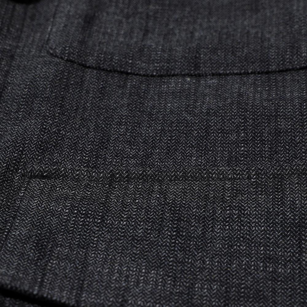 Haversack Atelier Coat Charcoal-Jacket-Clutch Cafe