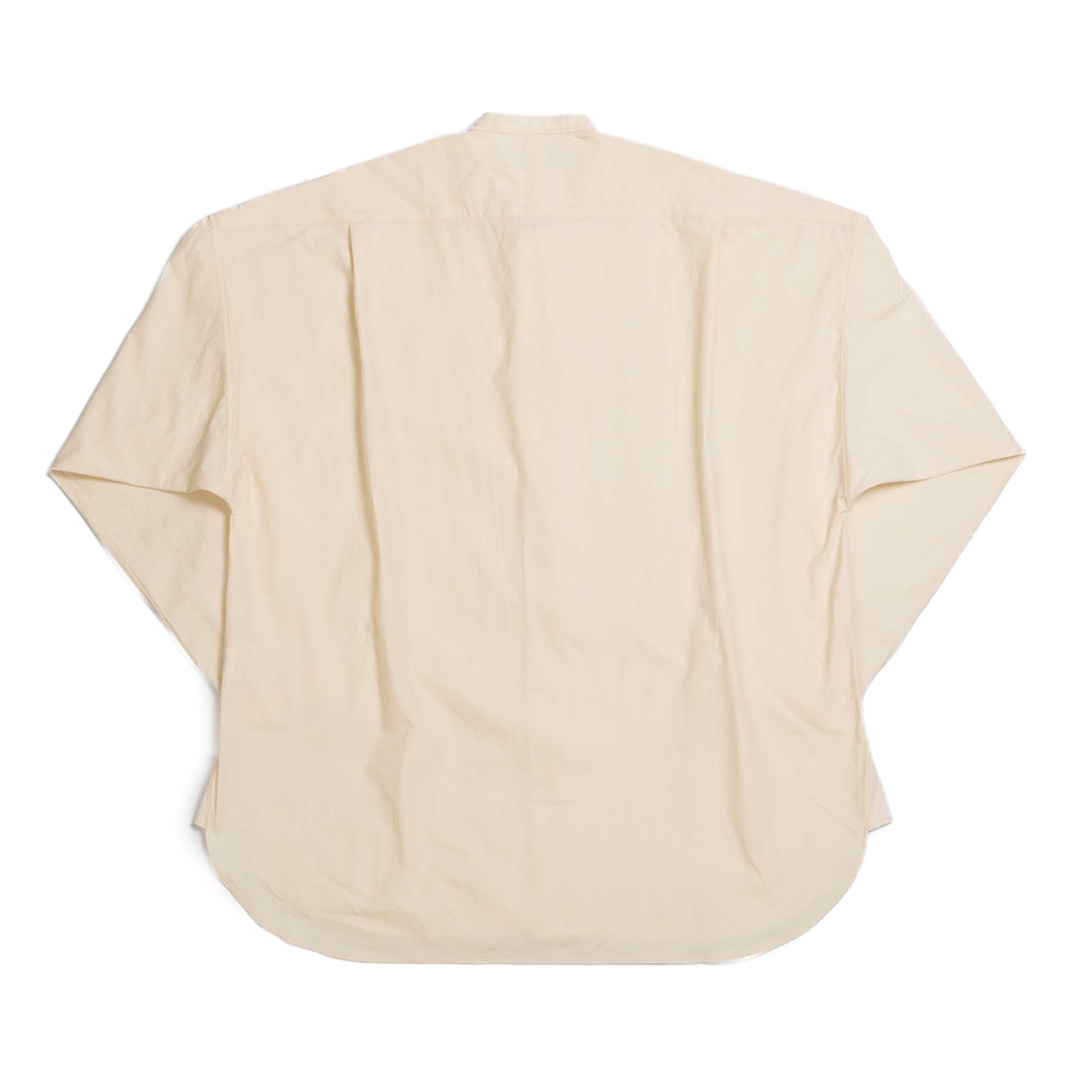 Haversack China Button Shirt Natural-Shirt-Clutch Cafe