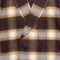 Haversack Double Breasted Jacket Ombre Check Brown-Jacket-Clutch Cafe