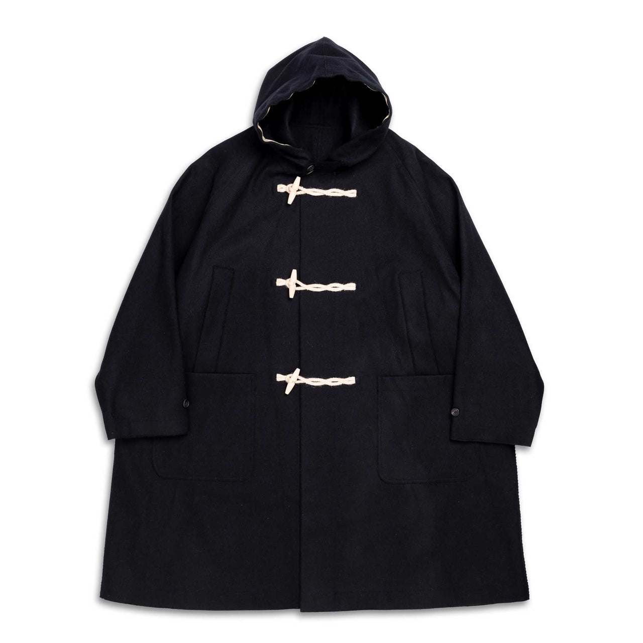 Haversack Duffle Coat Navy-Jacket-Clutch Cafe