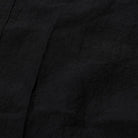 Haversack Linen Army Wide Trousers Black-Trousers-Clutch Cafe